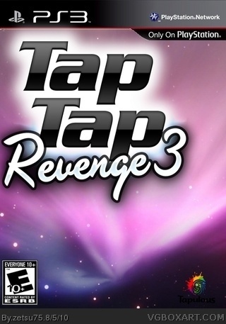 tap tap revenge 3 box cover