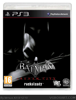 Batman:Arkham City PS3 box cover