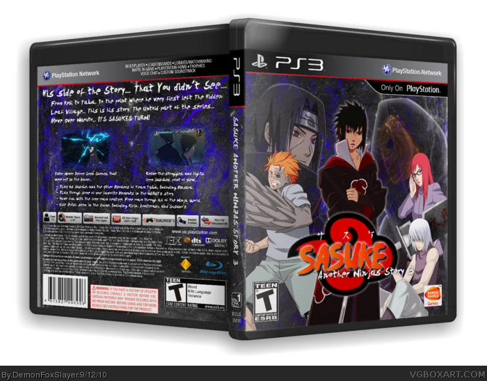 Sasuke: Another Ninja's Story 3 box art cover