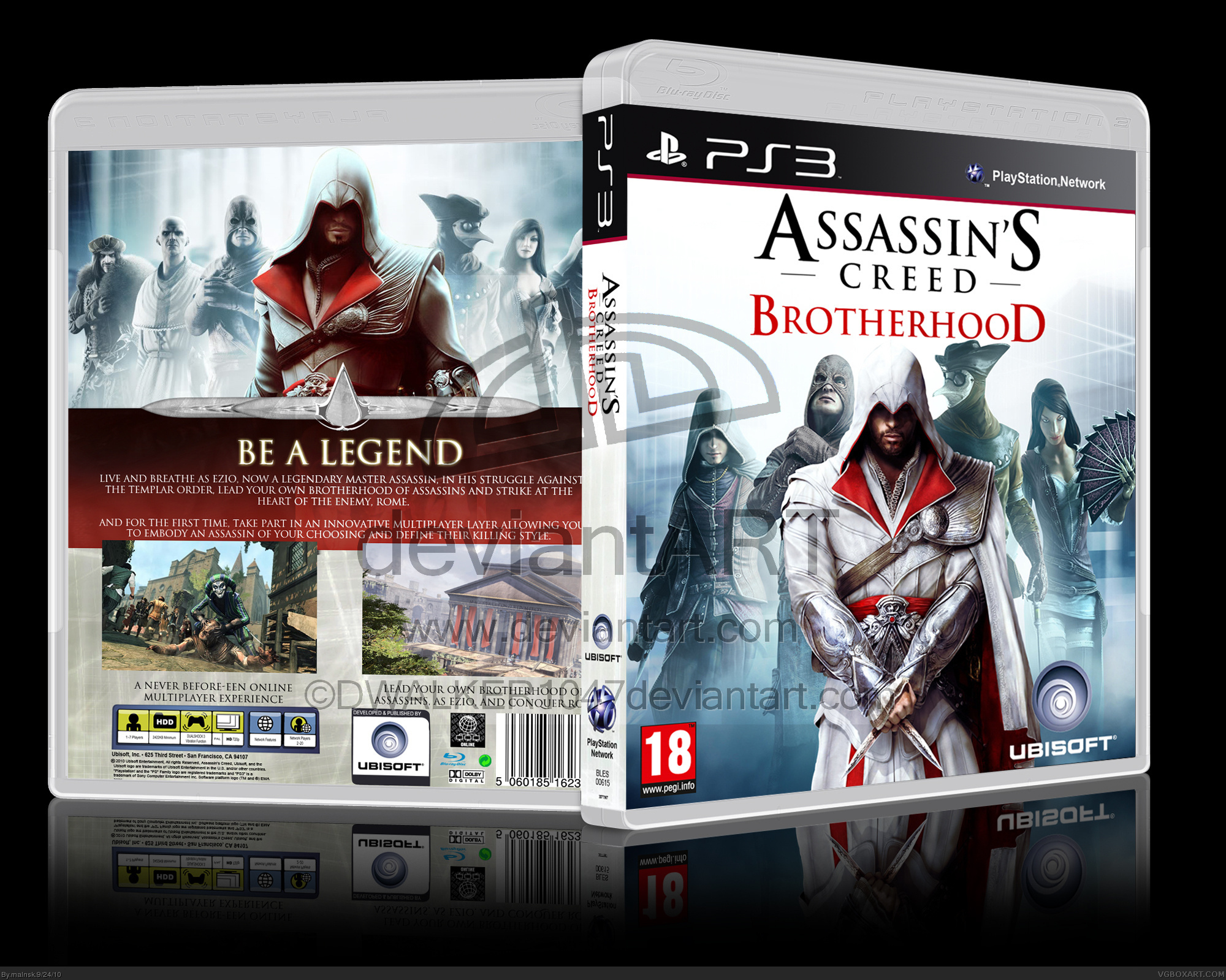 Viewing full size Assassin's Creed: Brotherhood box cover