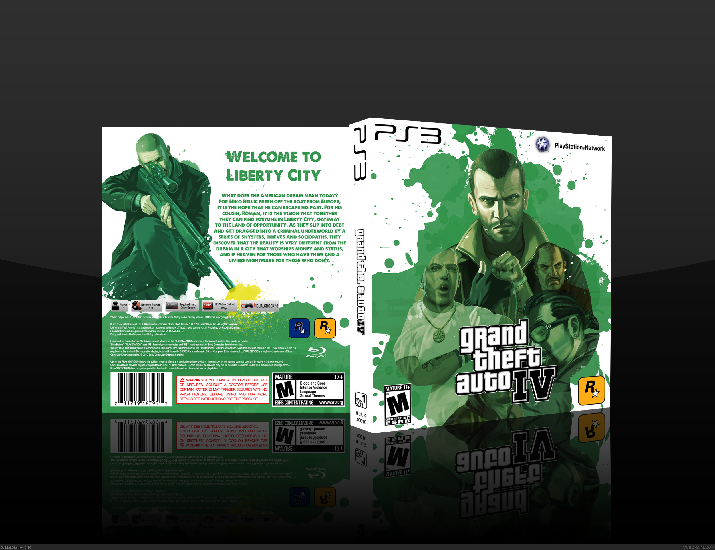 Grand Theft Auto IV box cover