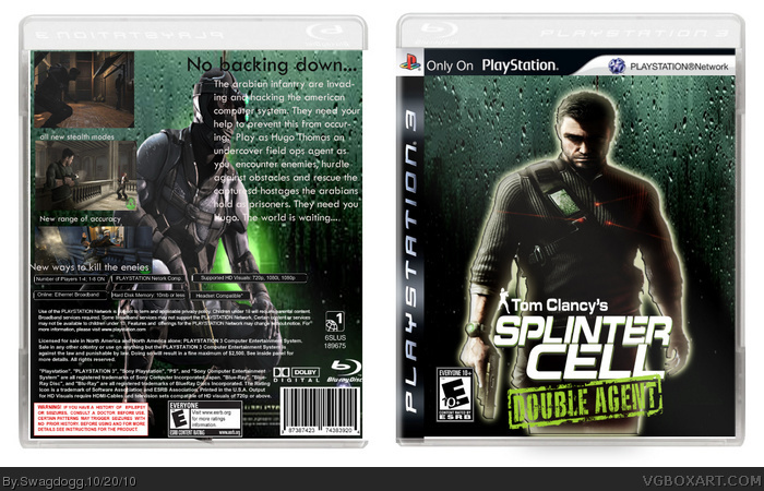  Tom Clancy's Splinter Cell Double Agent - Playstation