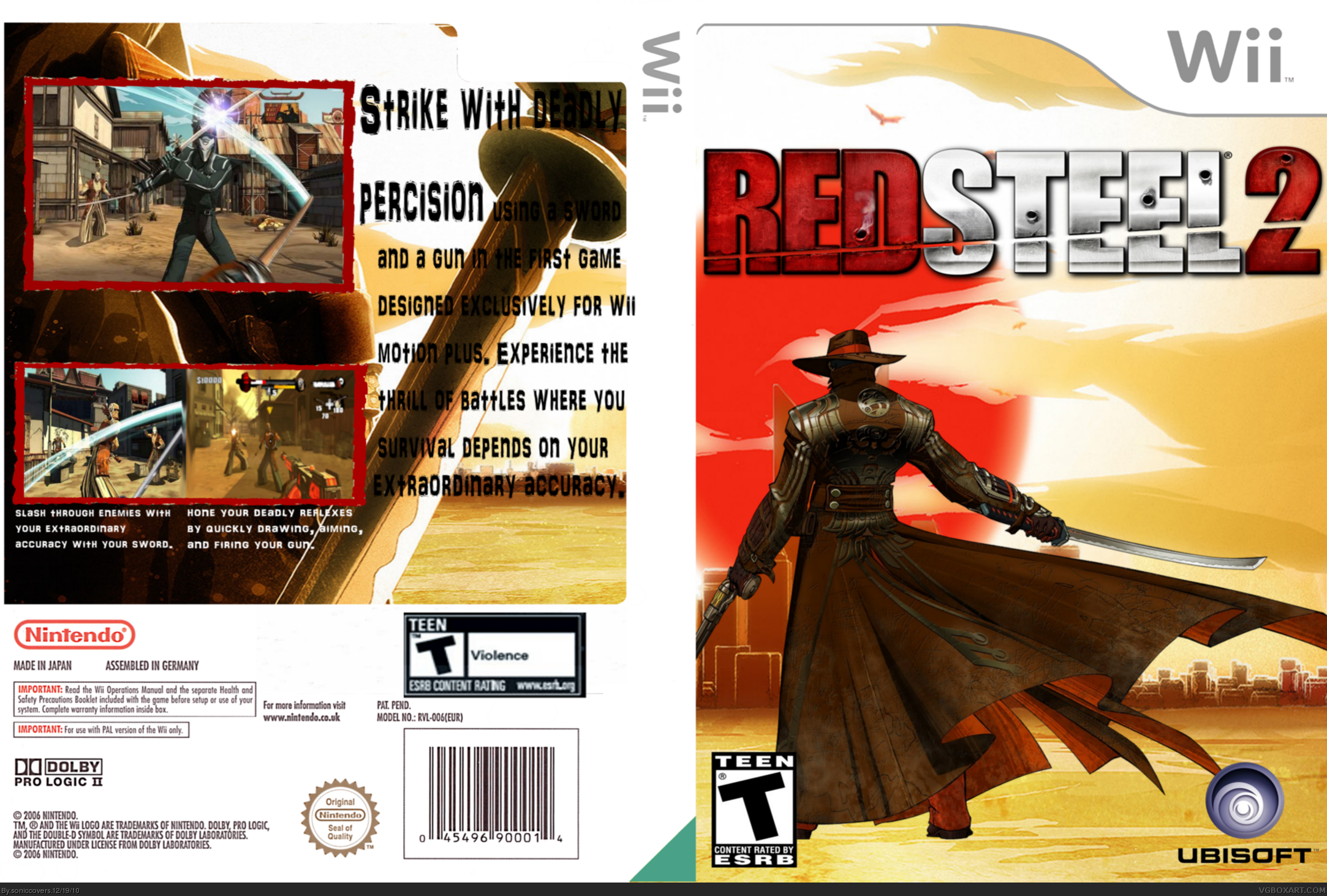 Red Steel 2 box cover