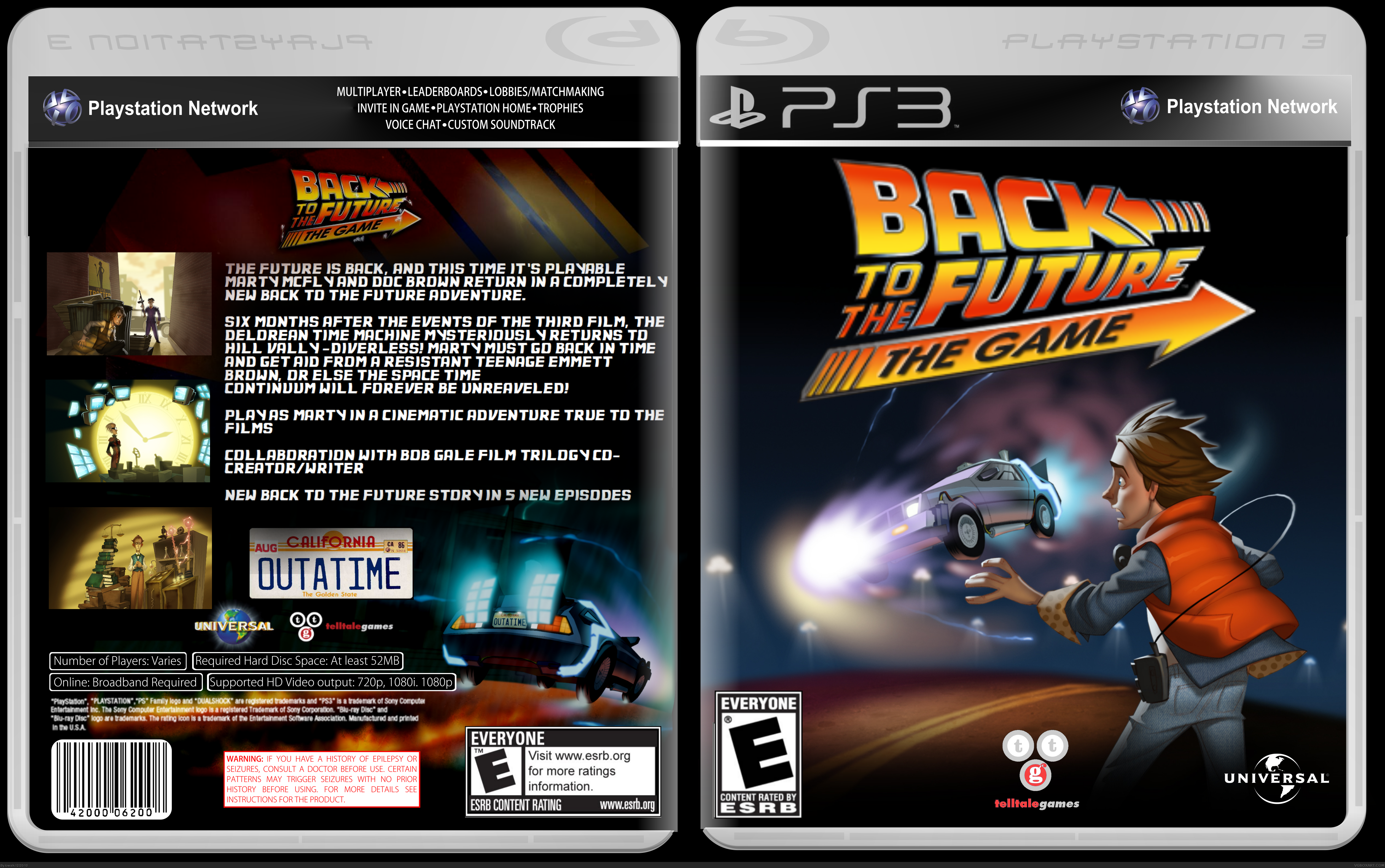 Компьютерные игры диски. Back to the Future ps3. Игры на ПС 3. Ps3 back to the Future: the game.