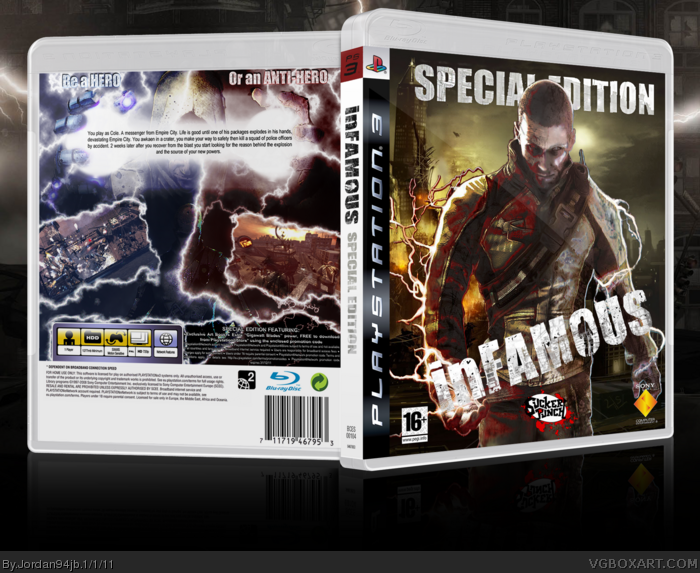 inFAMOUS: Special Edition box art cover