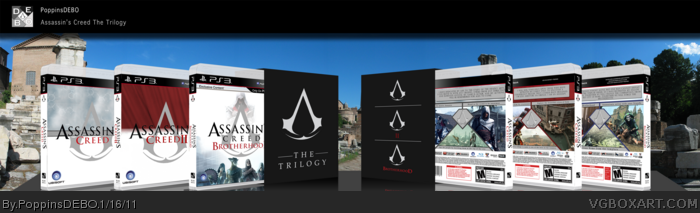 Assassins Creed: The Trilogy box art cover