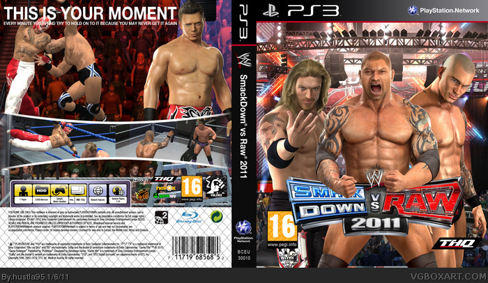 Smackdown vs Raw 2011 box art cover