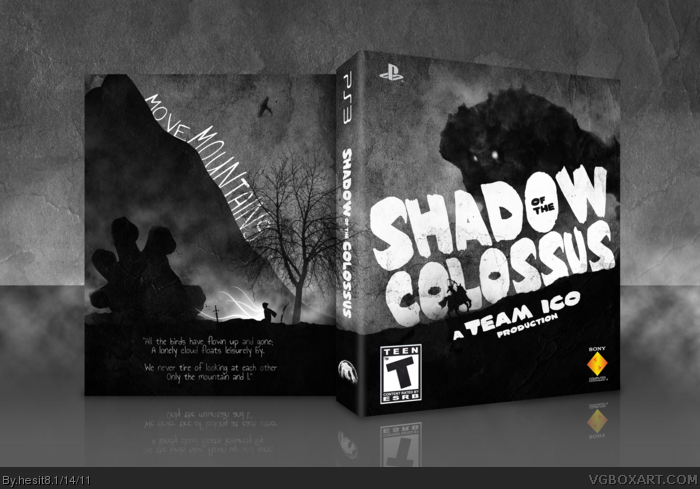 Shadow Of The Colossus box art cover