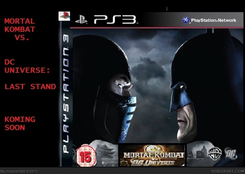 Mortal Kombat vs. Dc Universe: Last Stand box cover