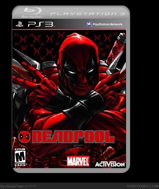 litro Inflar Que agradable Deadpool PlayStation 3 Box Art Cover by DeadsPawn