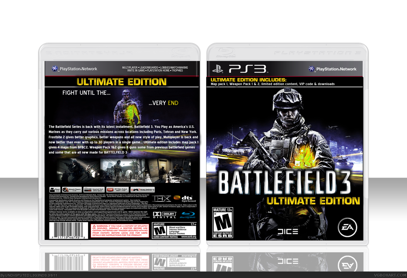 BattleField 3 Ultimate Edition box cover