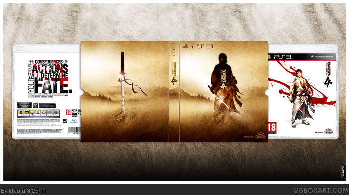 The Way Of The Samurai 4 box art cover