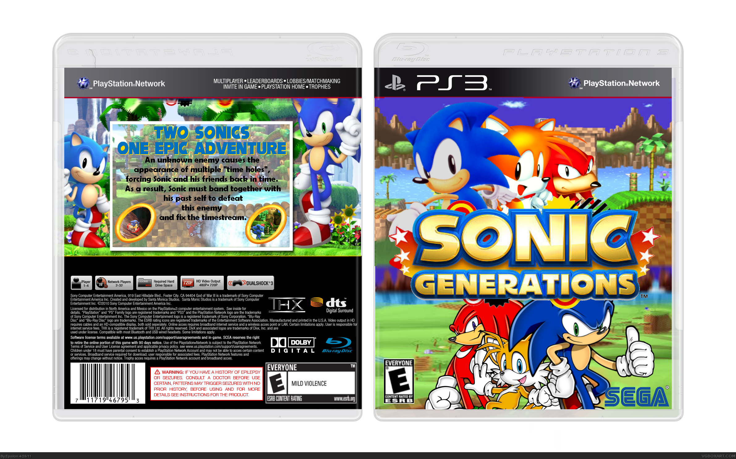 Музыка из игры соник. Sonic Generations ps3 обложка. Sonic Generations ps4. Игра Sonic the Hedgehog 3. Sonic Generation Xbox 360 обложка игры.