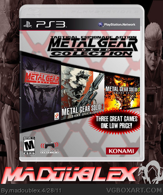 Metal Gear Solid: ORIGINAL TRILOGY box art cover