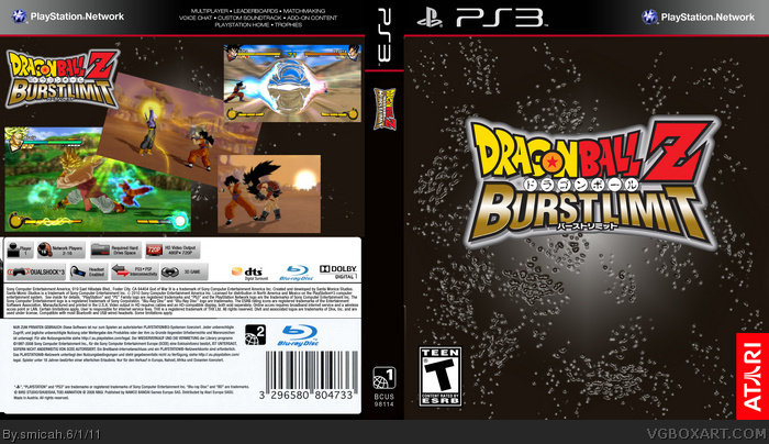 Dragon Ball Z: Burst Limit box art cover