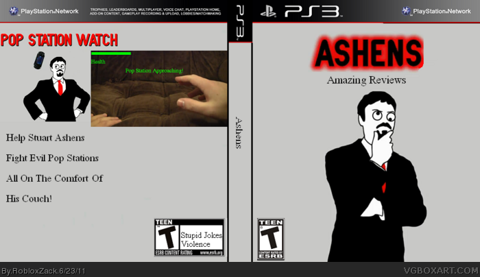 Ashens: Amazing Reviews box art cover