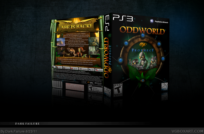 Oddworld: Abe's Prophecy box art cover