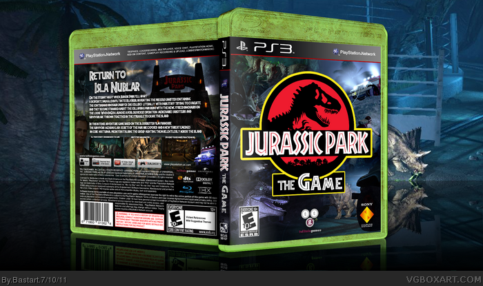 jurassic park the game ps3