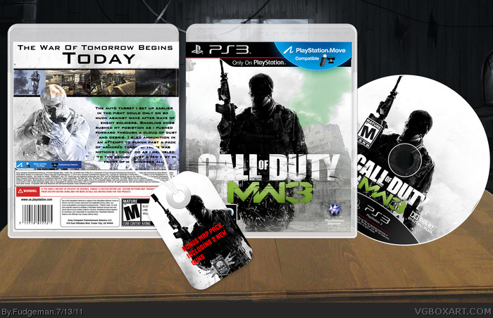 Modernn Warfare 3 box art cover
