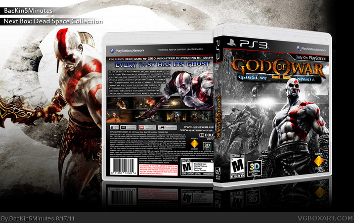God of War: Ghost of Sparta box art cover