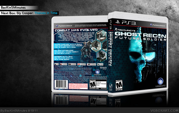 Tom Clancy's Ghost Recon: Future Soldier box art cover