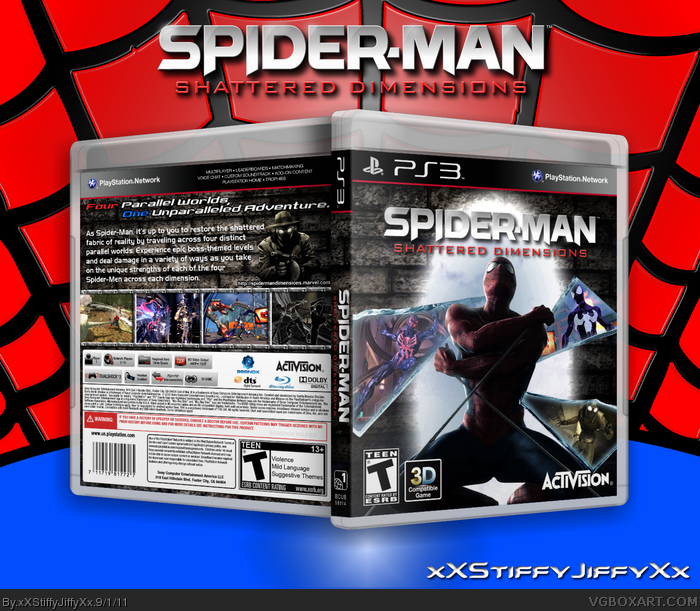 spiderman shattered dimension ps3