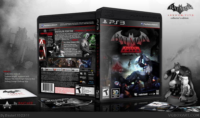Batman: Arkham City (Collector's Edition) box art cover