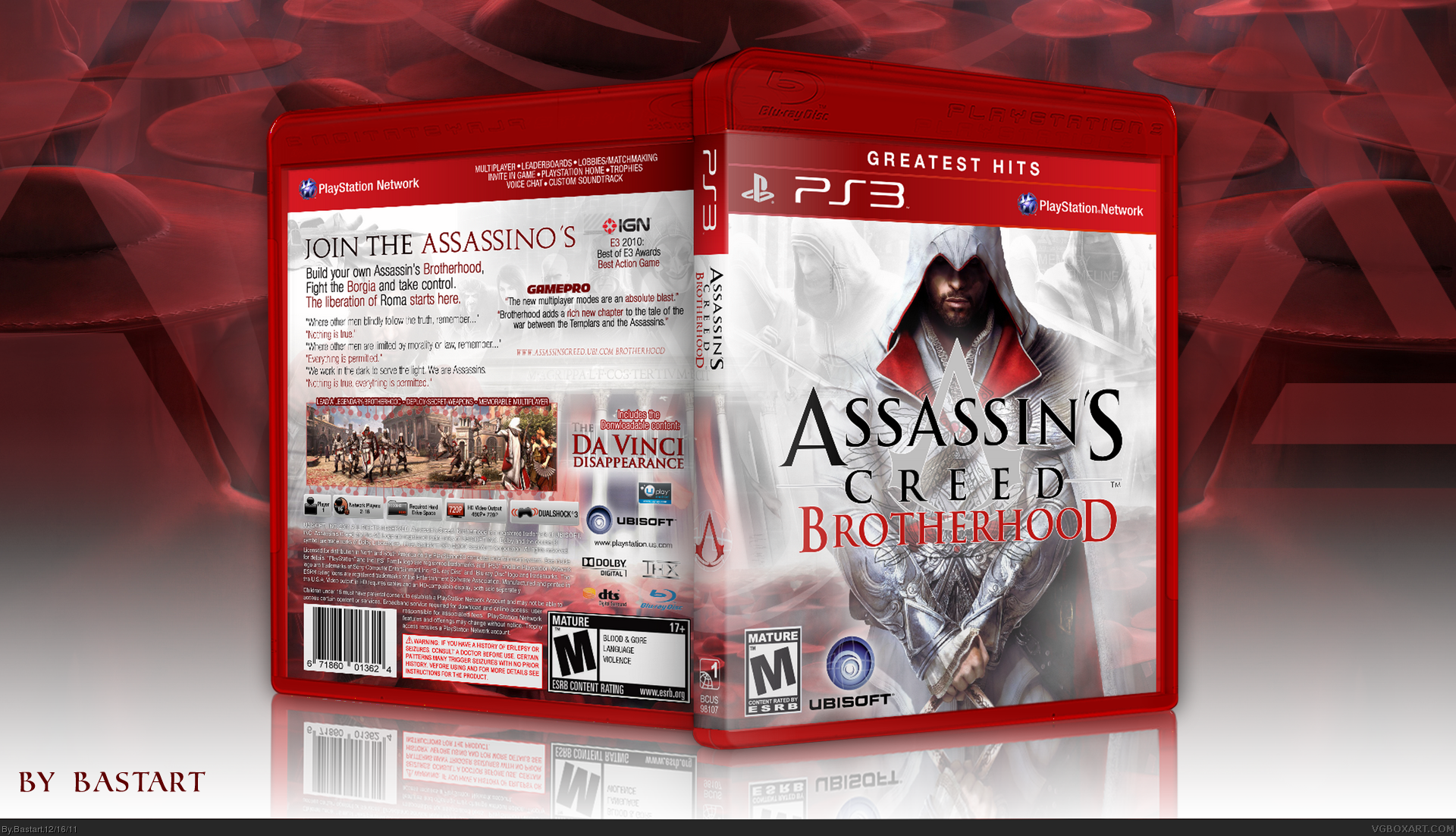 Русификатор brotherhood. Assassin's Creed Brotherhood ps3 обложка. PLAYSTATION 3 with Assassin's Creed Brotherhood. Creed "Greatest Hits, Vinyl".