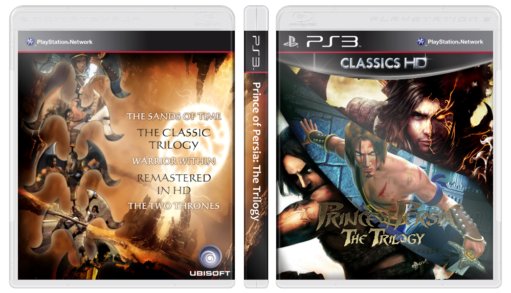 Prince of Persia Trilogy box cover