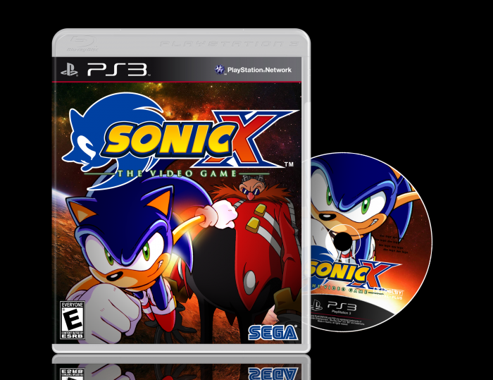 Sonic vs Shadow PlayStation 3 Box Art Cover by Blazyx