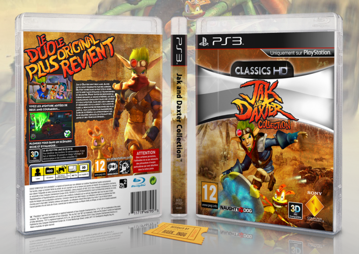 Jak and Daxter Collection box art cover