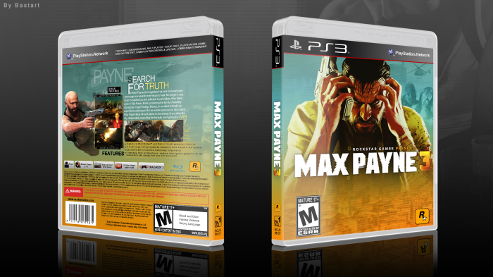 Max Payne 3 box art cover