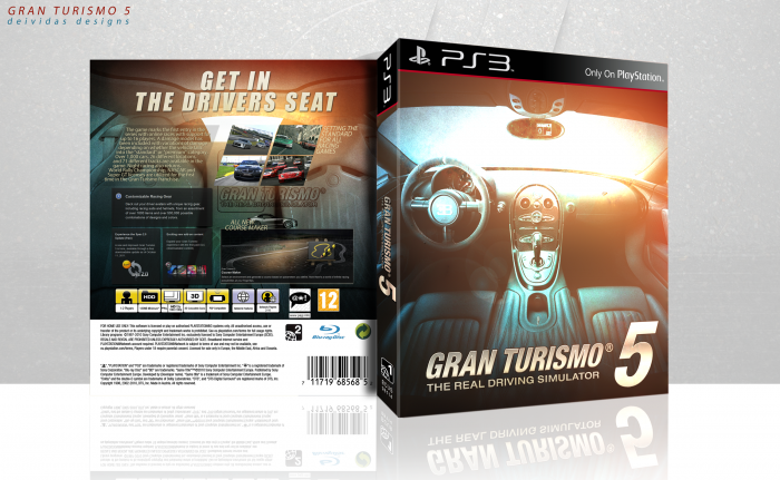 Gran Turismo 5 box art cover