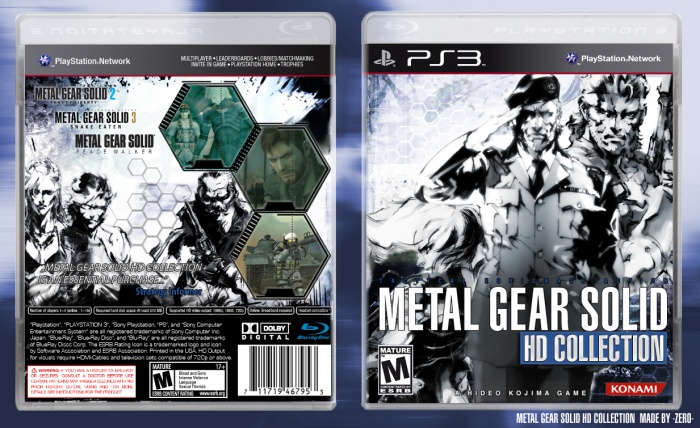 metal gear collection ps3