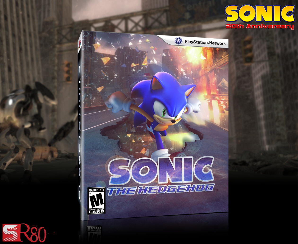Sonic The Hedgehog 06 Playstation 3 Box Art Cover By Stevanr80