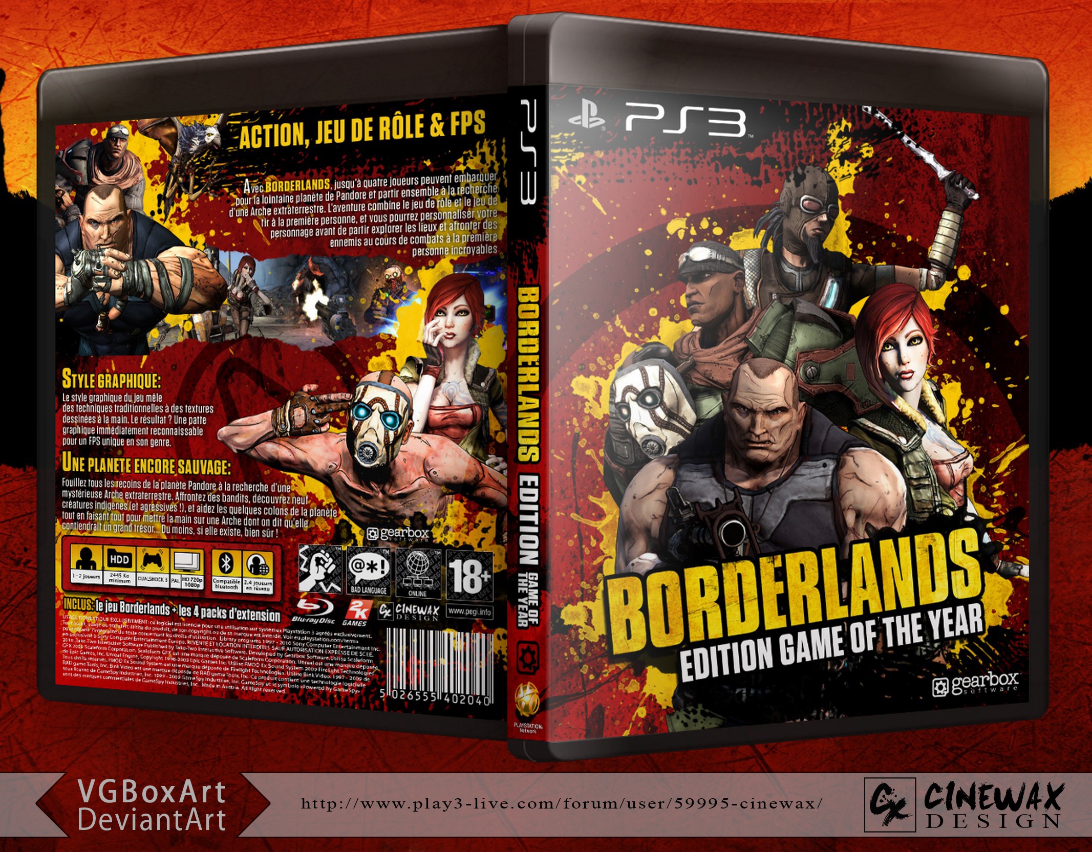 ps4 borderlands game of the year edition 3 player