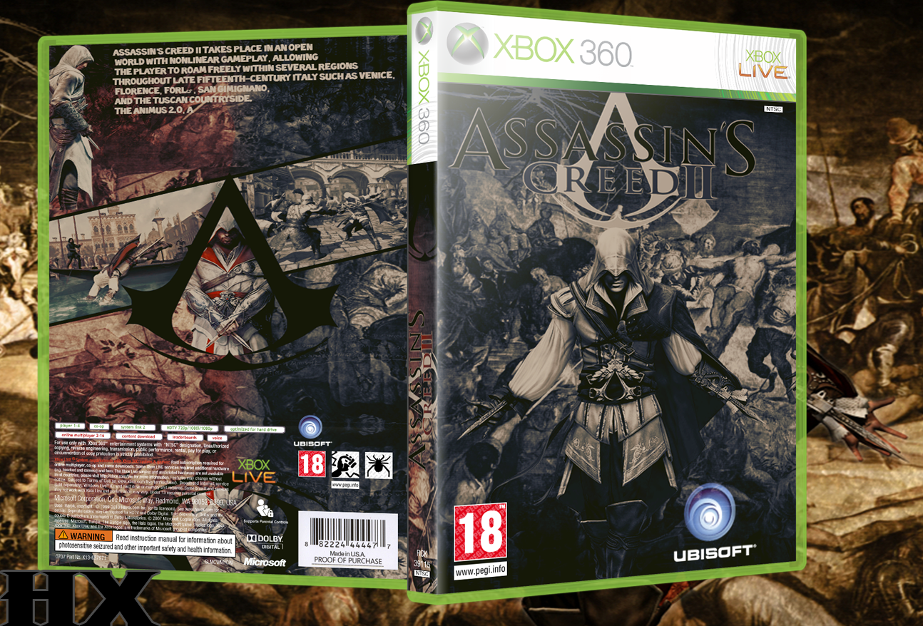 Assassins Creed II box cover