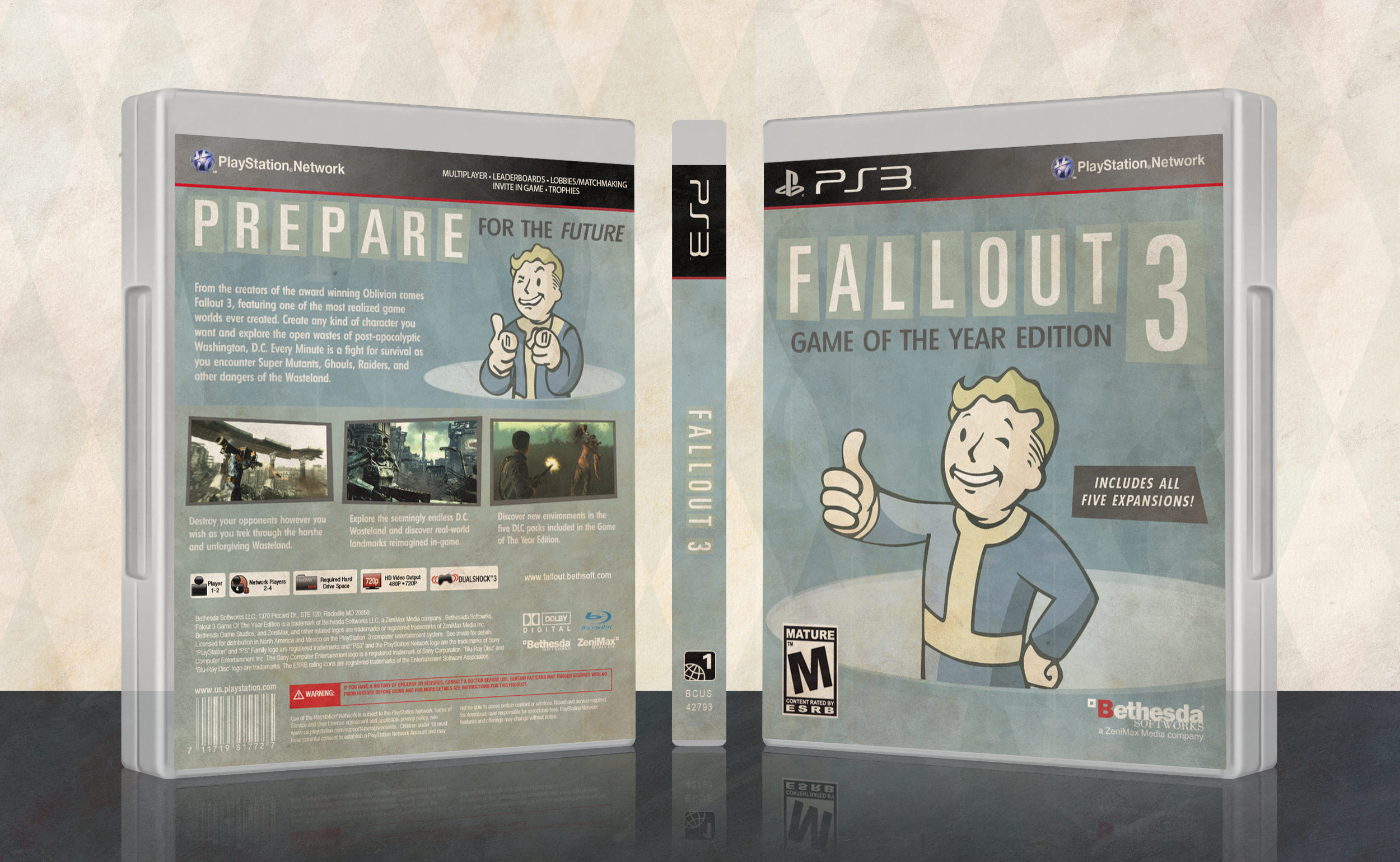 Fallout 3: Game of the Year Edition box cover