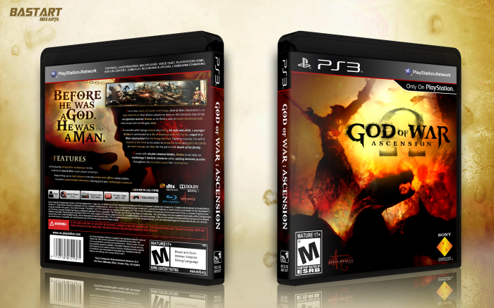 God of War: Ascension box art cover