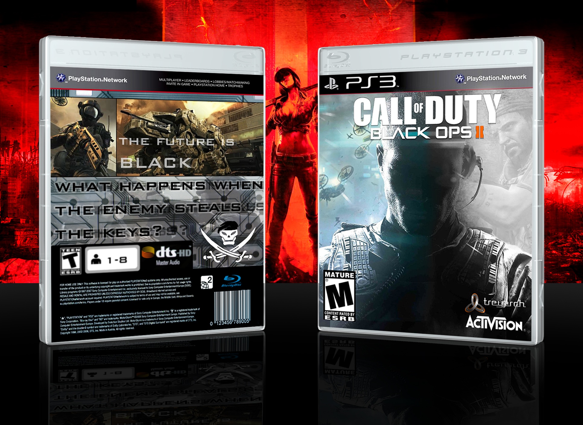 Voorrecht Aannemer In Call of Duty: Black Ops II PlayStation 3 Box Art Cover by CazeCoverzz