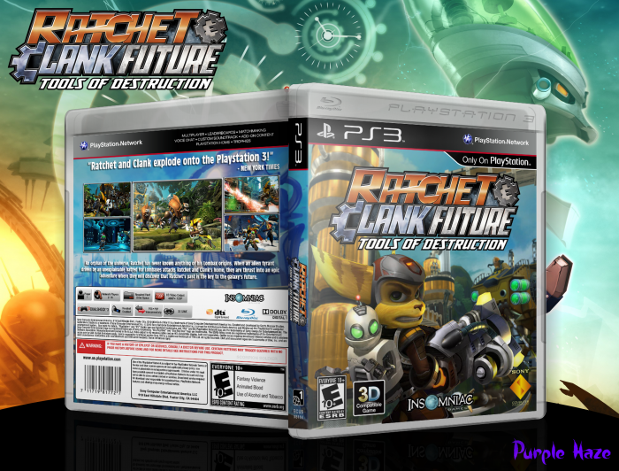 Ratchet & Clank Future: Tools of Destruction cover or packaging material -  MobyGames