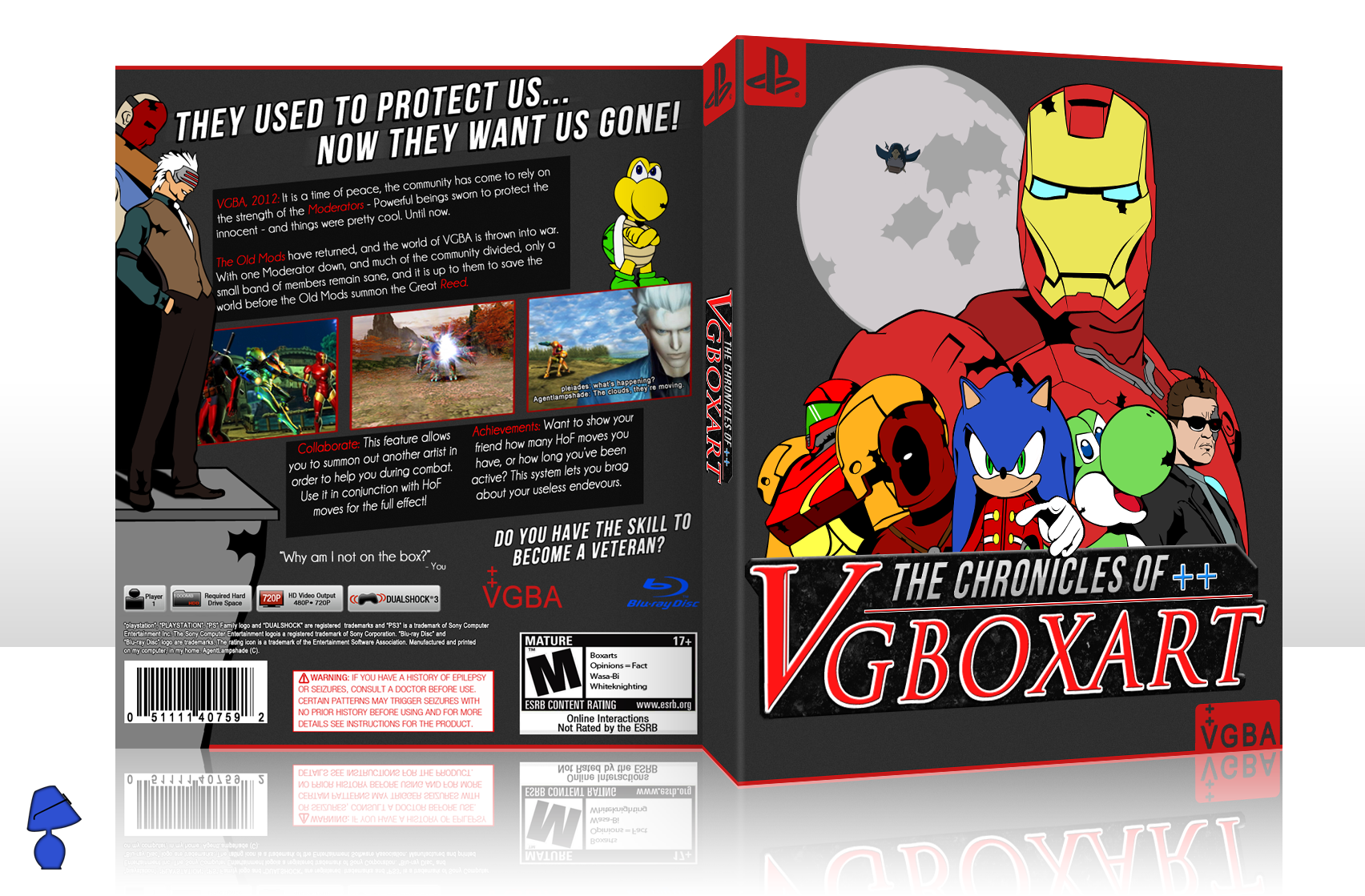 The Chronicles of Vgboxart box cover
