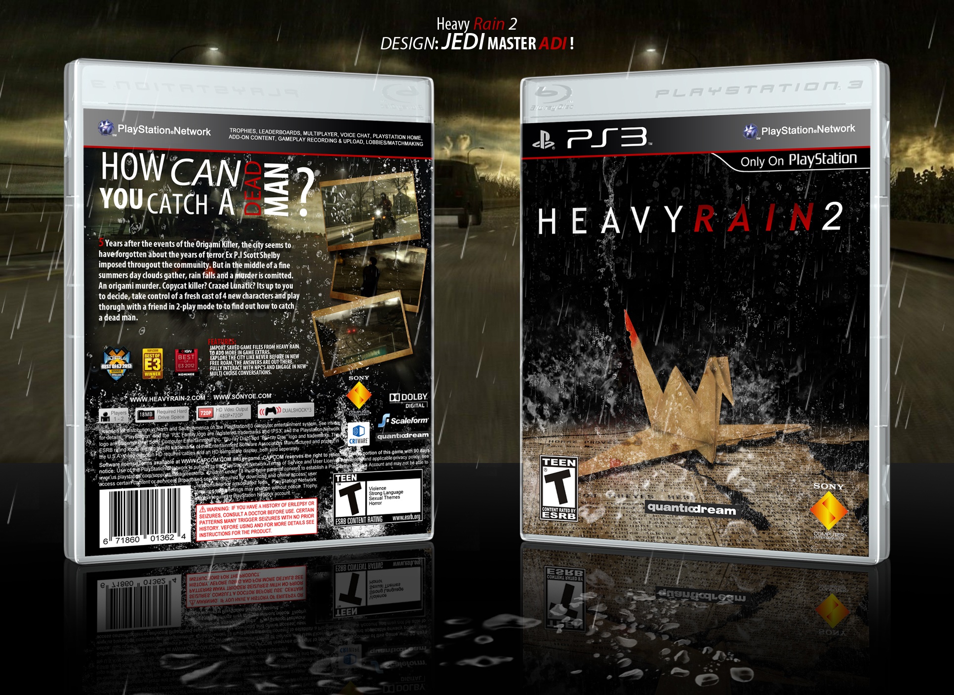 Heavy Rain 2 box cover