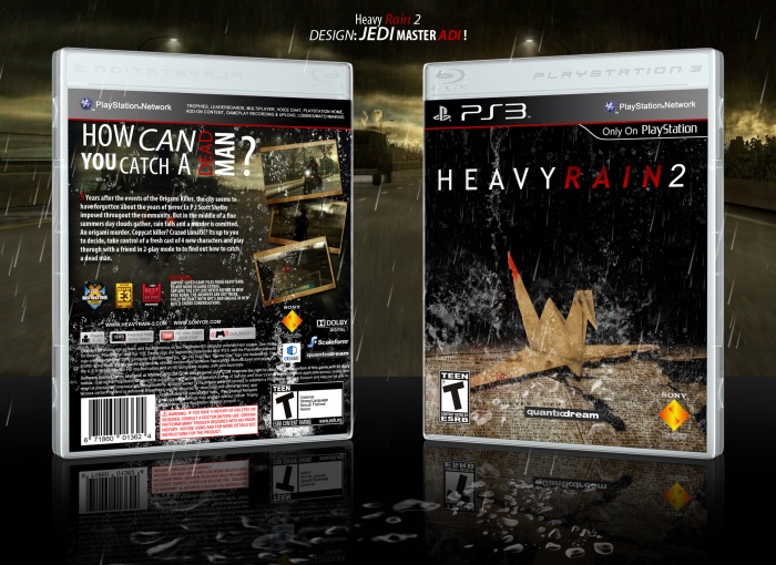 Heavy Rain 2 box art cover