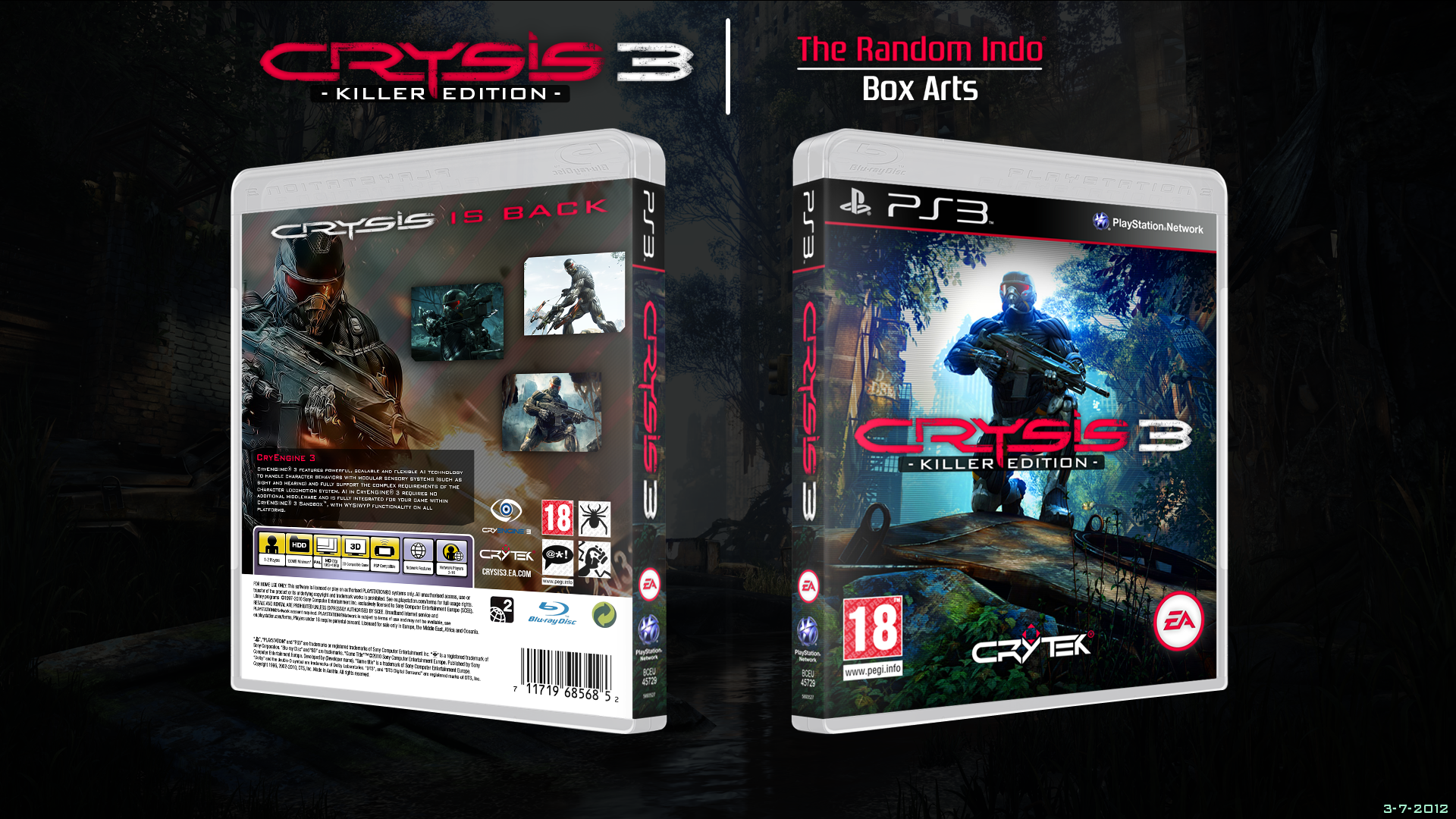 Crysis 3 - Killer Edition box cover