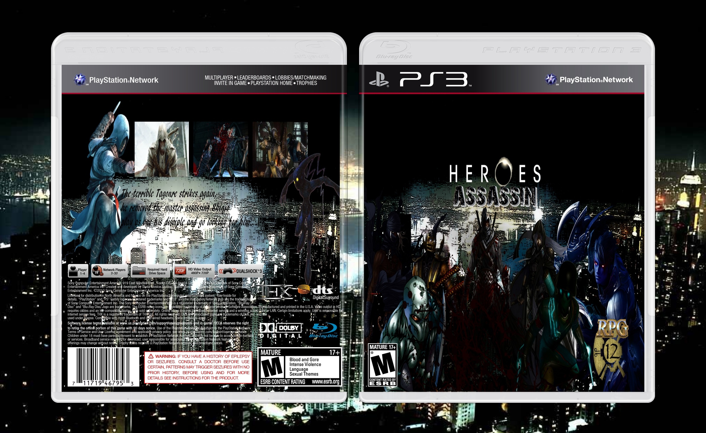 Heroes Assassins box cover