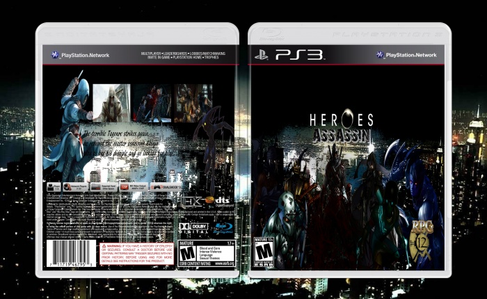 Heroes Assassins box art cover