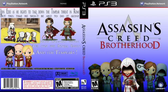 Assassin's Creed Brotherhood box art cover