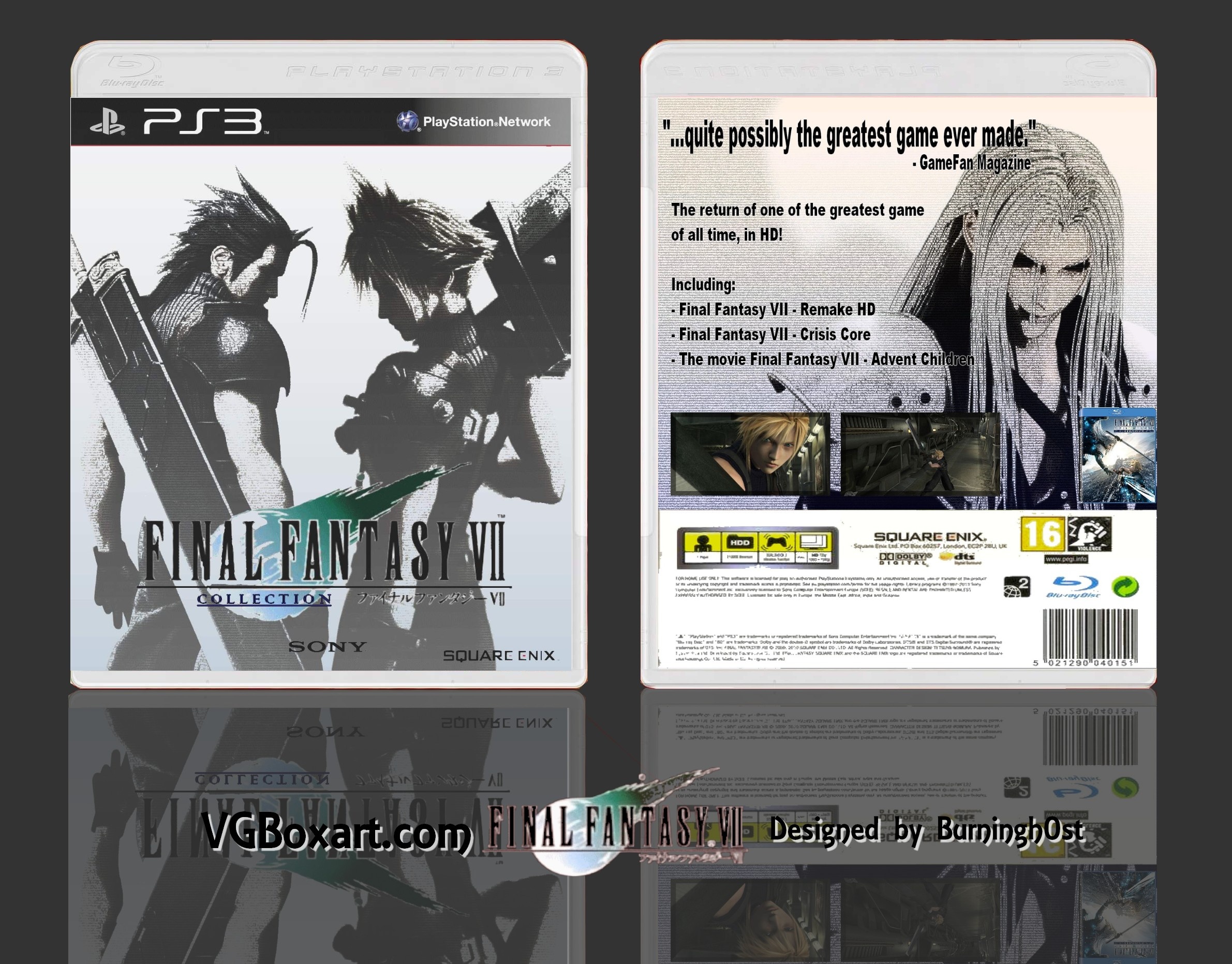Final Fantasy VII Collection box cover