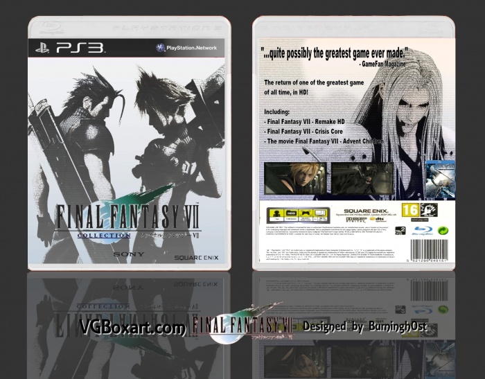 Final Fantasy VII Collection box art cover